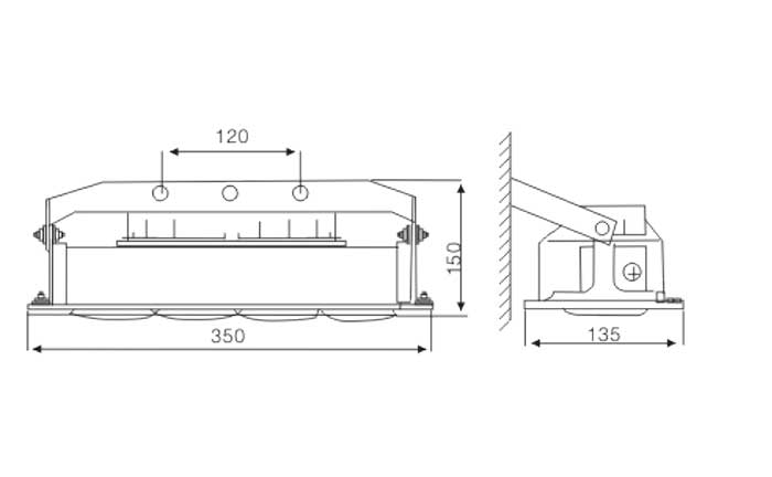 NFC9170低顶灯安装示意图