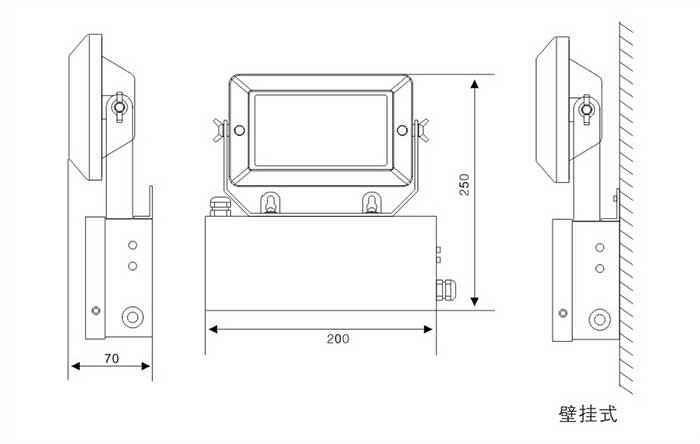 NFE9178应急顶灯安装示意图